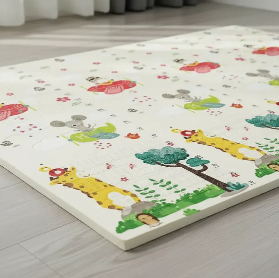 Alfombra Goma Eva Infantil 180x200cm 0.8cm Animales 3