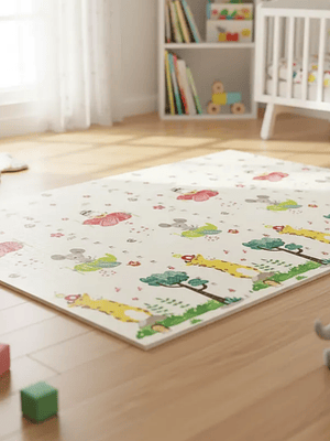 Alfombra Goma Eva Infantil 180x200cm 0.8cm Animales