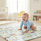 Alfombra De Juegos Plegable Bebé Antigolpes Espesor 0.8cm - Miniatura 1