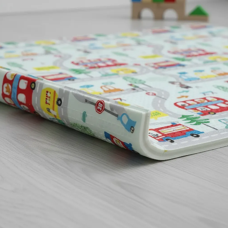 Alfombra De Juegos Plegable Bebé Antigolpes Espesor 0.8cm 4