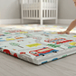 Alfombra De Juegos Plegable Bebé Antigolpes Espesor 0.8cm - Miniatura 7