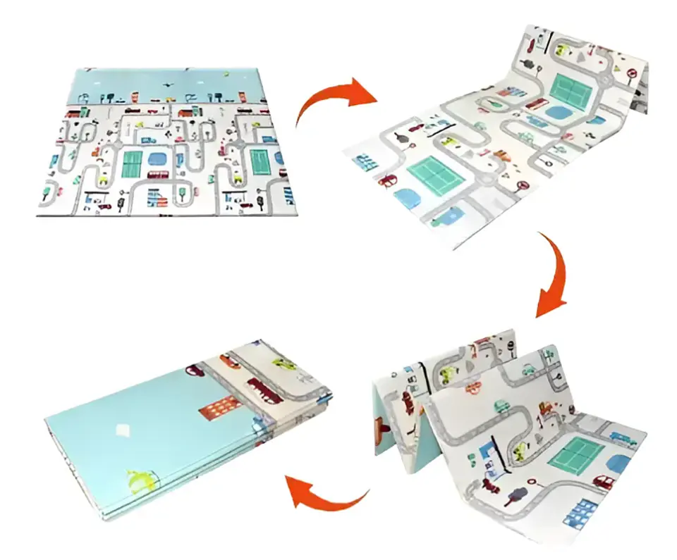 Alfombra Goma Eva Infantil 180x200cm Espacio  3