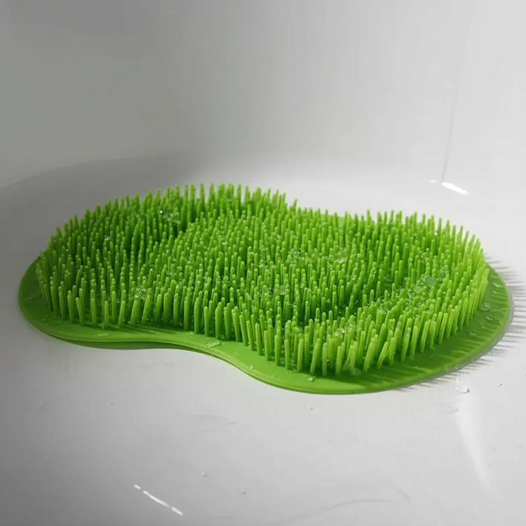 Alfombra Limpiadora Masajeadora De Pies Para Ducha  3