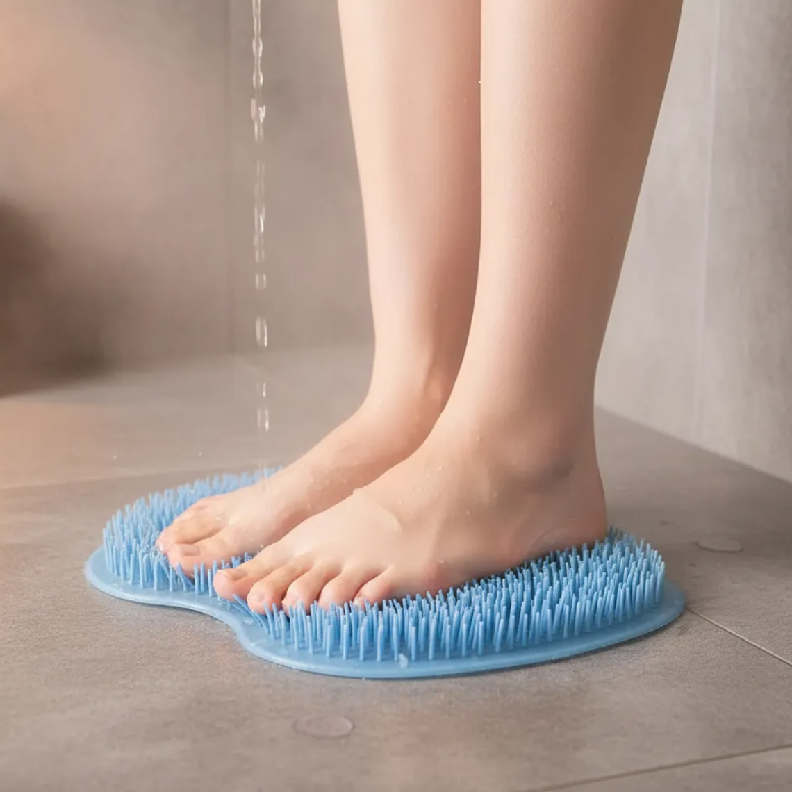 Alfombra Limpiadora Masajeadora De Pies Para Ducha  4