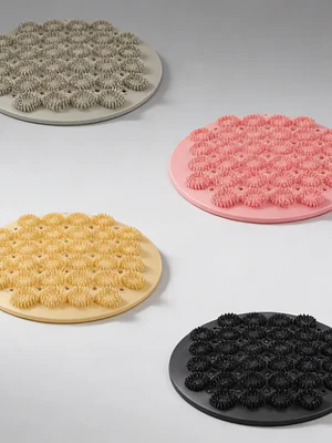 Alfombrilla Masajeadora Limpiadora De Pies Para Ducha Silicona