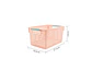 Canasto Organizador Plástico Multiuso 27.5x18.3x14.5cm - Miniatura 2