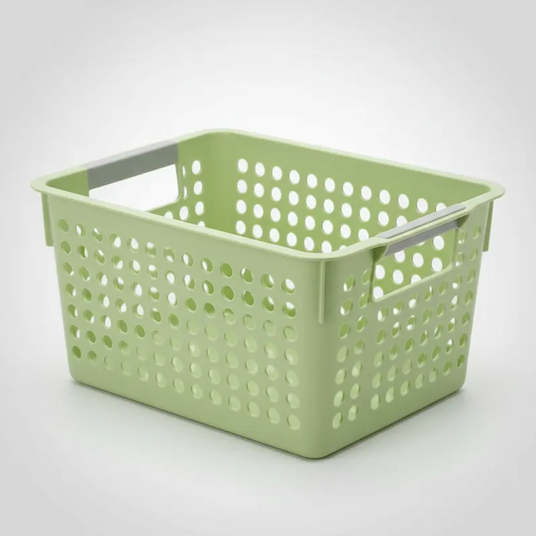 Canasto Organizador Plástico Multiuso 27.5x18.3x14.5cm 7