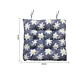 Cojín acolchado para silla 40x40cm estampado con amarras - Miniatura 4