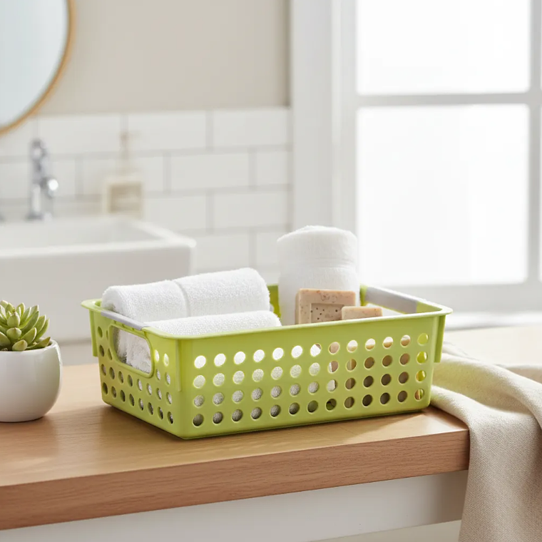 Canasto Organizador Plástico Multiuso 35x26x8.7cm 5