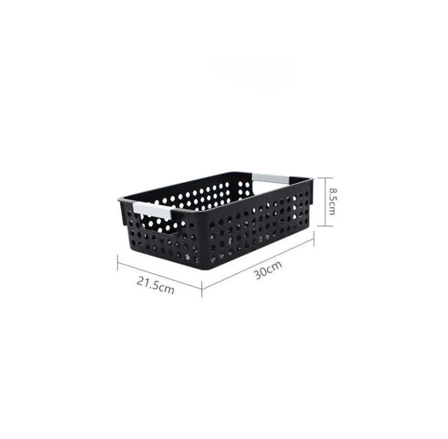 Canasto Organizador Plástico 30x21.5x8.5cm 2