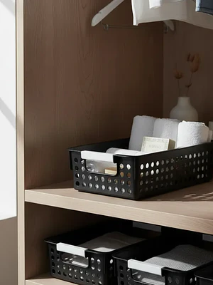 Canasto Organizador Plástico 30x21.5x8.5cm