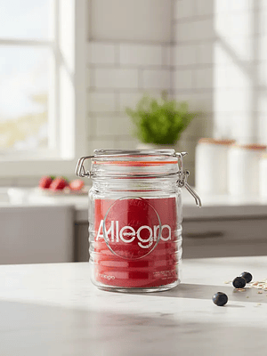 Frasco de Vidrio Hermético 750cc