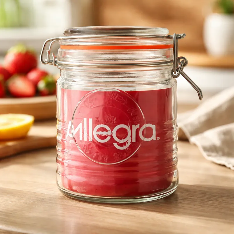 Frasco de Vidrio Hermético 750cc 3