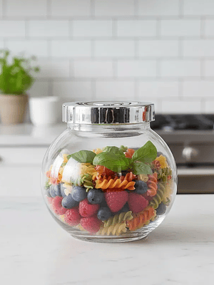 Frasco de Vidrio Redondo 700ml