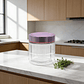 Frasco De Vidrio 800ml Con Tapa Plastica Para Alimentos - Miniatura 2