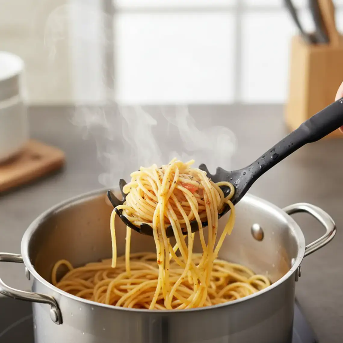 Cuchara Servidor Para Pastas Espaguetis  35cm 7