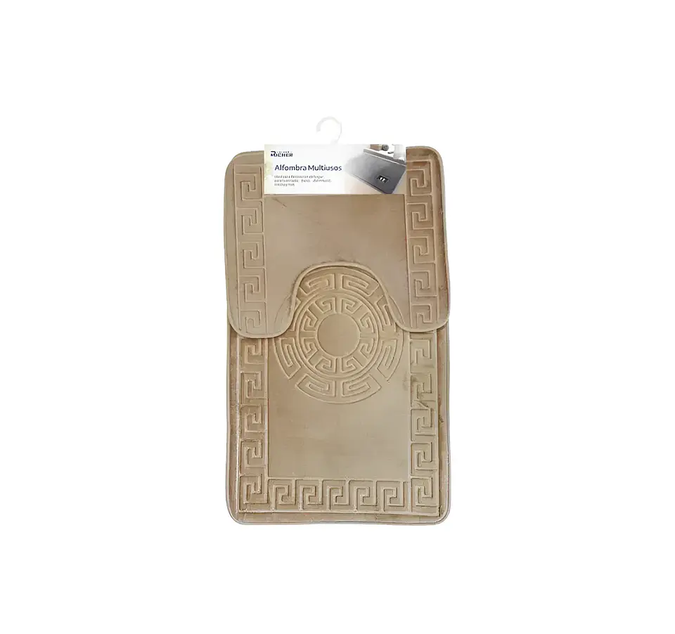 Set Alfombra de Baño 2 Piezas Antideslizante 50x80cm 3