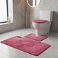 Set Alfombra Baño 3 Piezas 50x80cm Rectangular - Miniatura 2