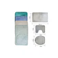 Set Alfombra Baño 3 Piezas 50x80cm Rectangular - Miniatura 4
