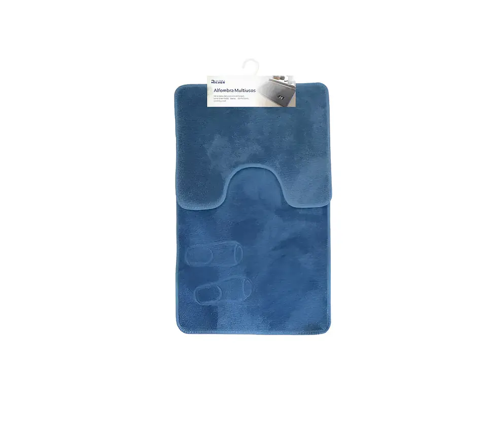 Set Alfombra de baño rectangular 80x50 cm Genérica 6