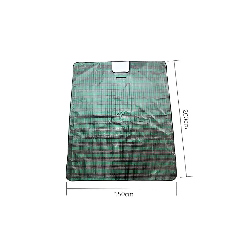 Manta de picnic escocesa 200x150 cm cómoda y práctica 5