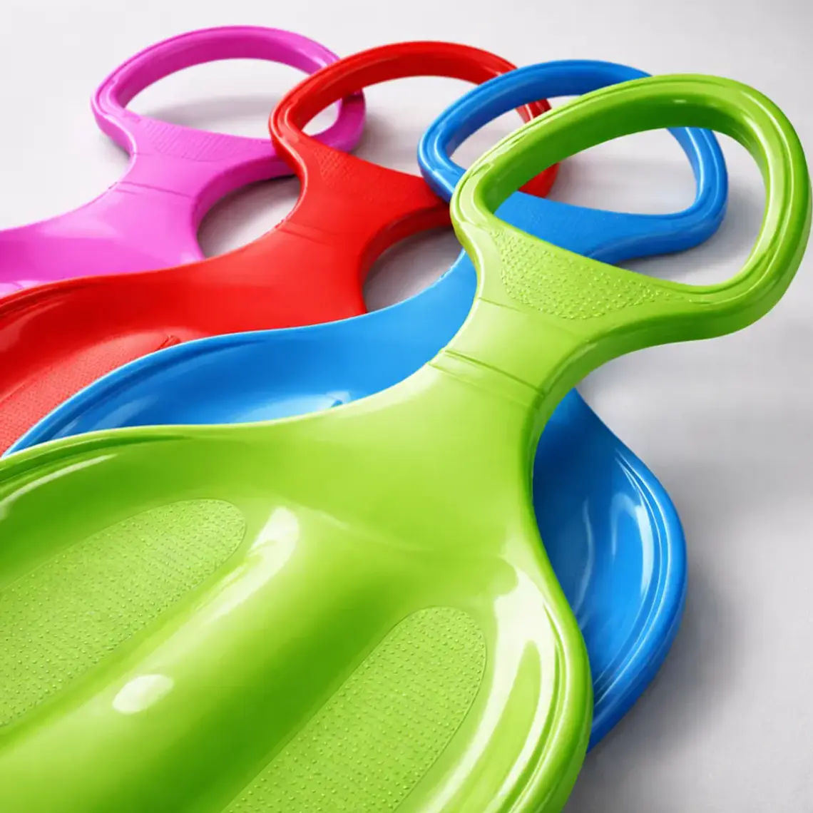 Trineo Deslizador Para Nieve Con Asa Doble Resistente Niños Adultos 2