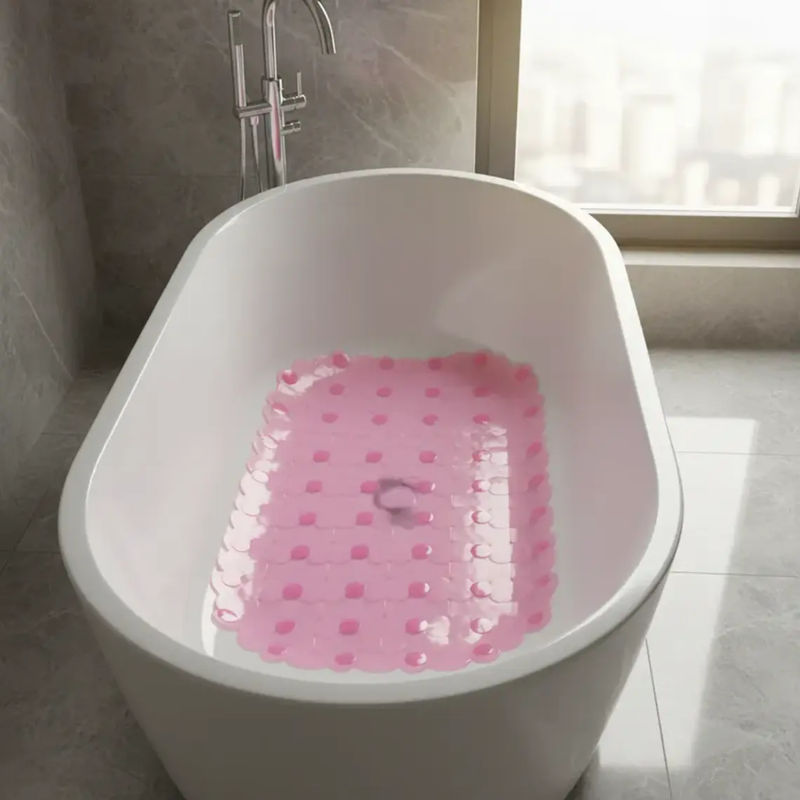 Alfombra Antideslizante para Baño 35x65 cm 2