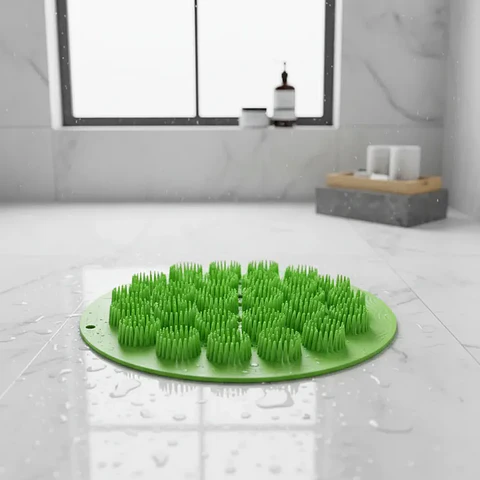 Alfombrilla Masajeadora Limpiadora De Pies Para Ducha