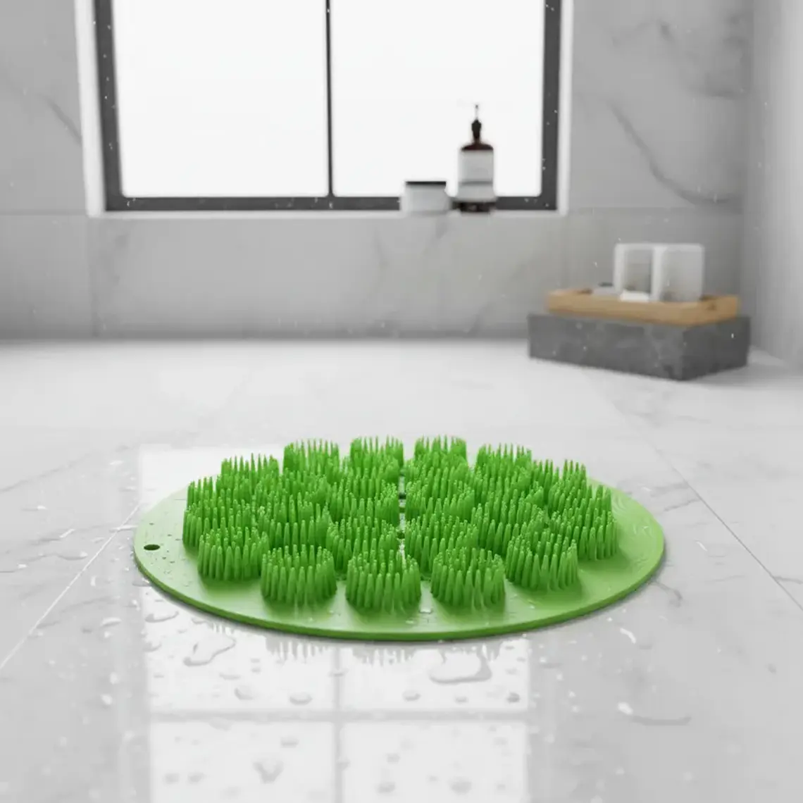 Alfombrilla Masajeadora Limpiadora De Pies Para Ducha 2