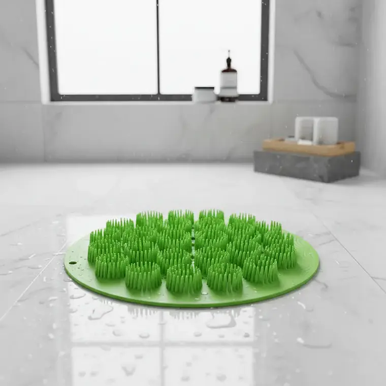 Alfombrilla Masajeadora Limpiadora De Pies Para Ducha 2