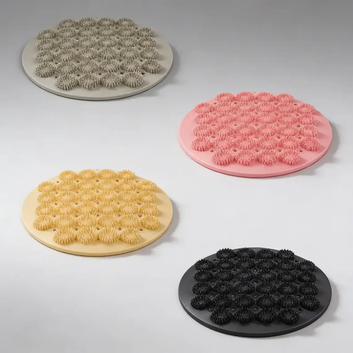 Alfombrilla Masajeadora Limpiadora De Pies Para Ducha 4