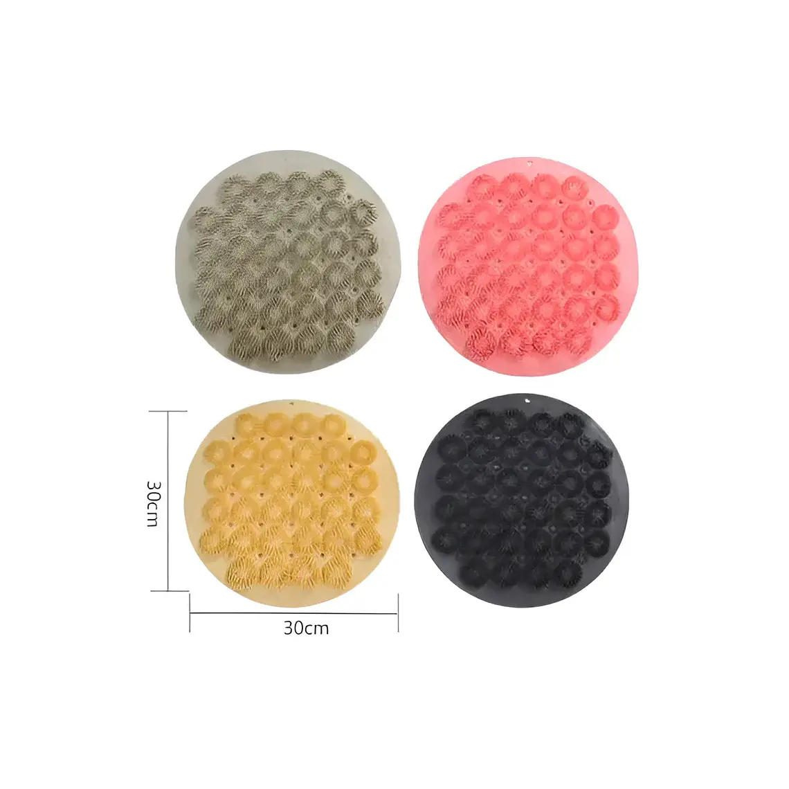 Alfombrilla Masajeadora Limpiadora De Pies Para Ducha 5