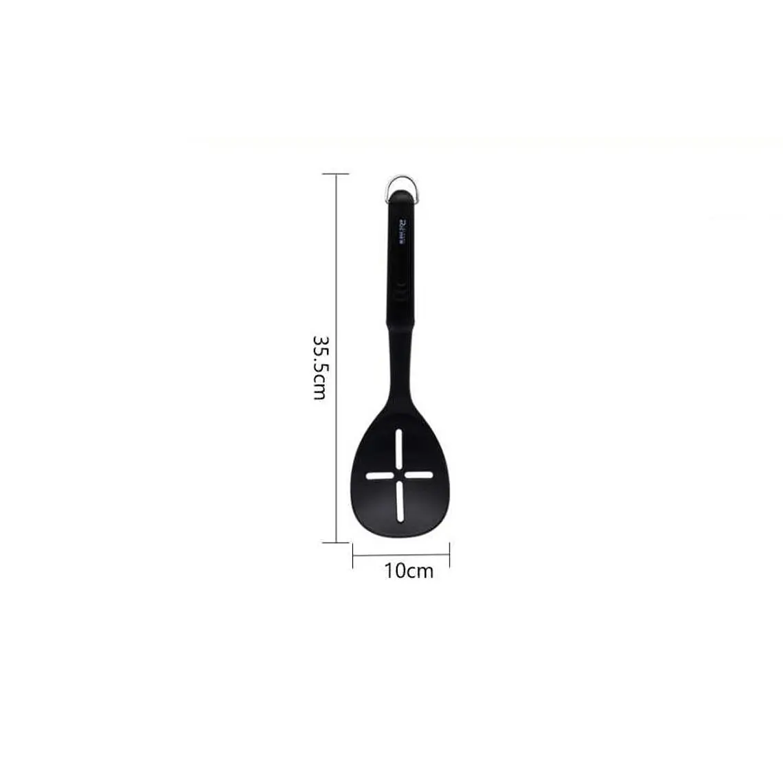 Cuchara Espumadera Ranurada Para Cocina 35.5cm Negro 2