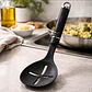 Cuchara Espumadera Ranurada Para Cocina 35.5cm Negro - Miniatura 1