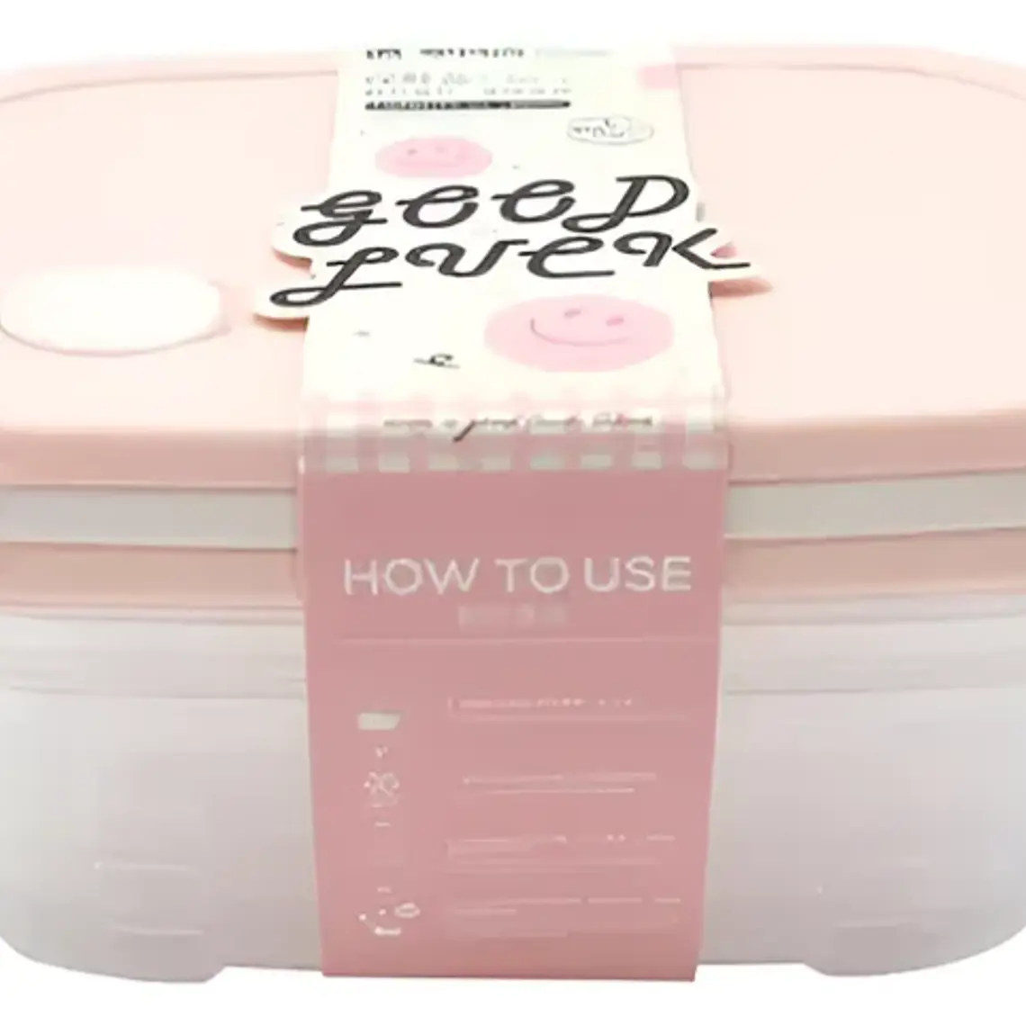 Set Contenedor Hermético Para Alimentos 13.5x9x5.2cm 2