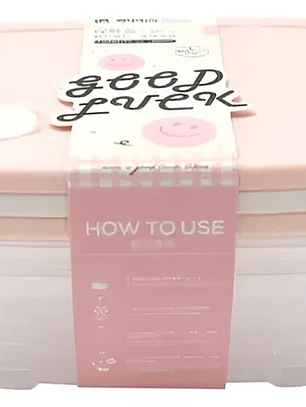 Set Contenedor Hermético Para Alimentos 13.5x9x5.2cm