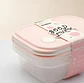 Set Taper Para Comida Alimentos 16,3x11,5x5,4cm - Miniatura 2