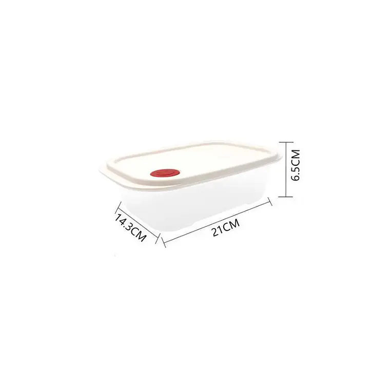 Set  Contenedores Plásticos Herméticos Para Alimentos 5