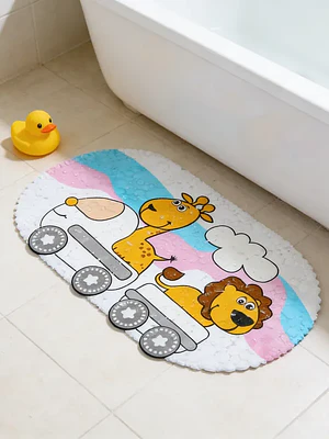 Alfombra Antideslizante para Baño Infantil 33x64 cm