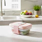 Set 2 Contenedores Plásticos Herméticos Para Alimentos - Miniatura 3