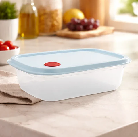 Set 2 Contenedores Plásticos Herméticos Para Alimentos