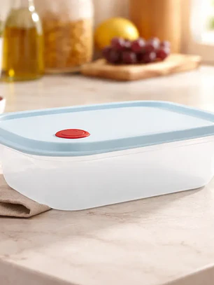 Set 2 Contenedores Plásticos Herméticos Para Alimentos