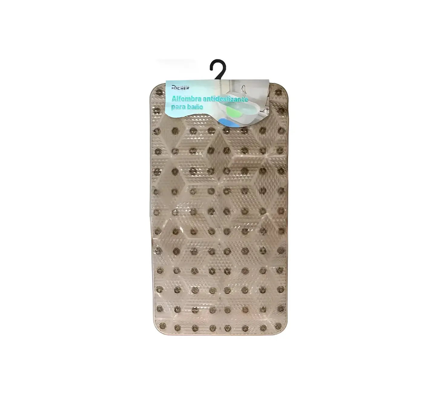 Alfombra Antideslizante para Baño 35x68 cm con Ventosas 5
