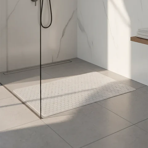 Alfombra Antideslizante para Baño 67X37CM