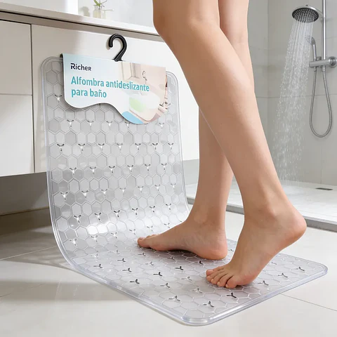 Alfombra Antideslizante para Baño 67X37CM