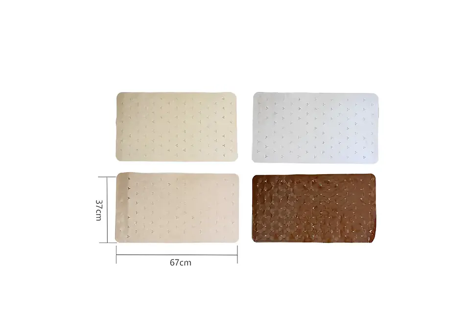 Alfombra Antideslizante para Baño 67X37CM 3
