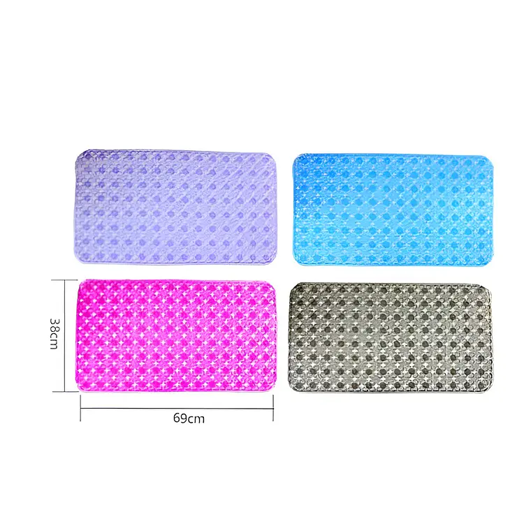 Alfombra antideslizante para tina 69x38 cm 4