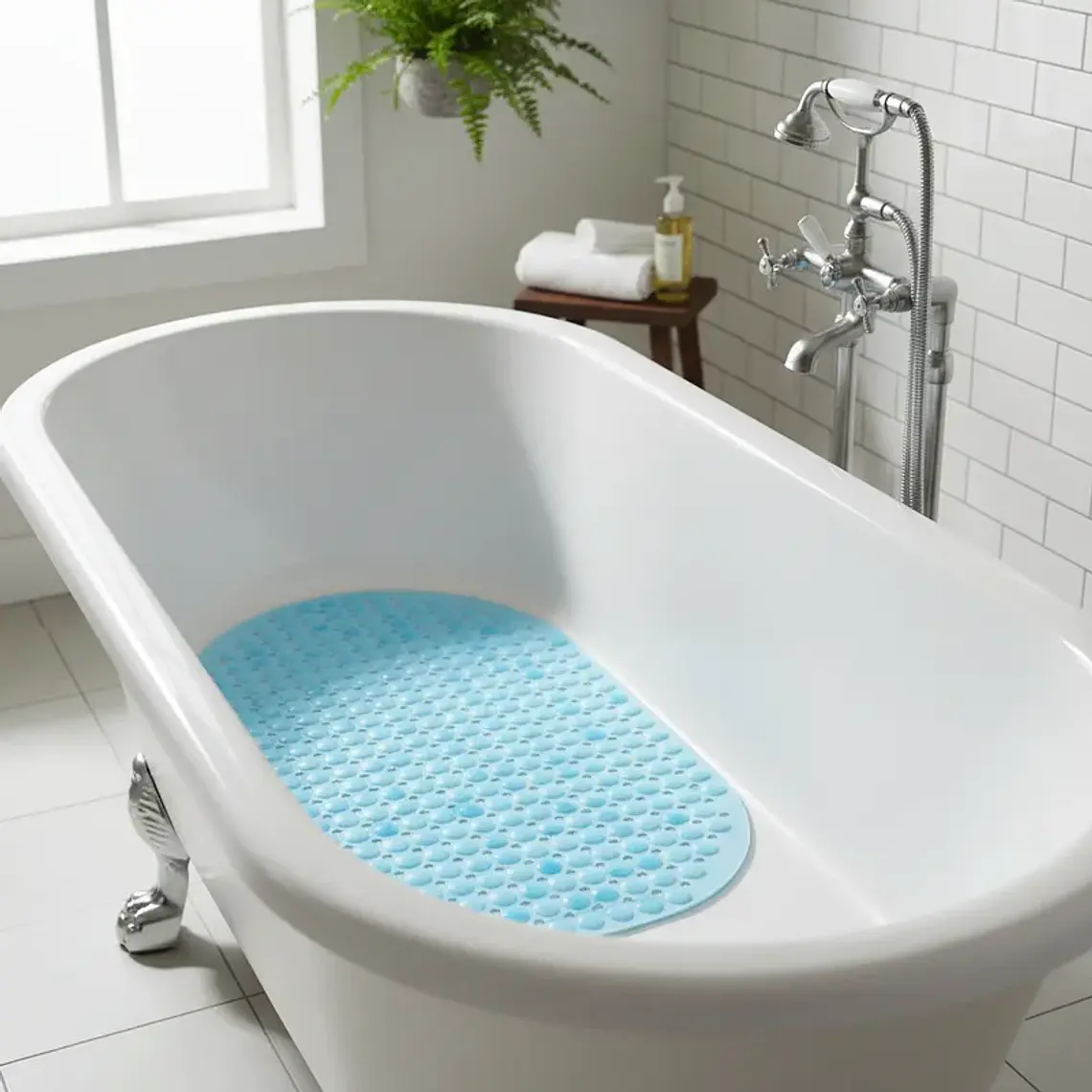 Alfombra antideslizante para tina 67x36 cm Genérica 1