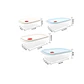 Set  Potes Contenedores Herméticos 4 pcs - Miniatura 3