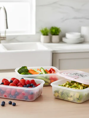 Set  Potes Contenedores Herméticos 4 pcs